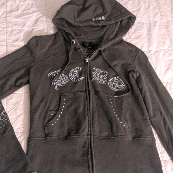 BCBGMaxAzria Tops - BCBG MAXAZRIA women's zip up hoodie